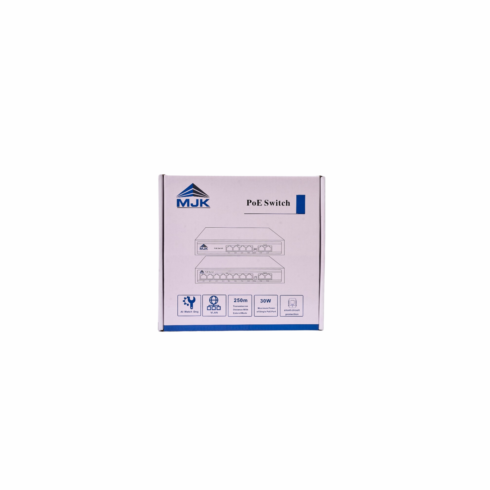 سويتش شبكات PoE جيجابت MJK 1010-2G - 10 Port