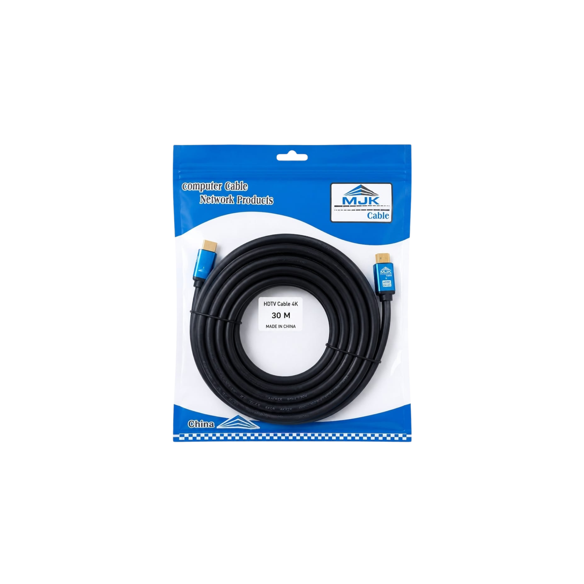 كابل HDMI MJK 4K بطول 30 متر